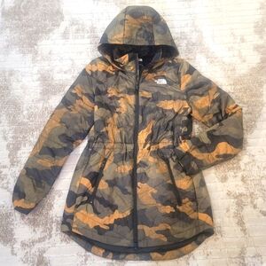 North Face Camo Puffer Jacket